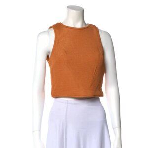 Lapointe Sleeveless Crop Top Size XS